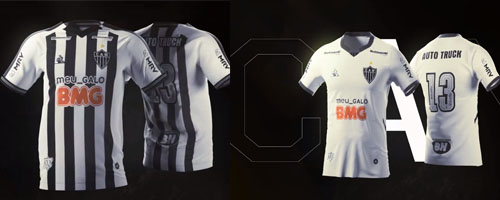 camiseta de futbol Atletico Mineiro barata