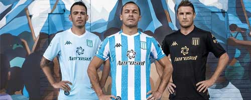 camiseta de futbol Racing Club barata