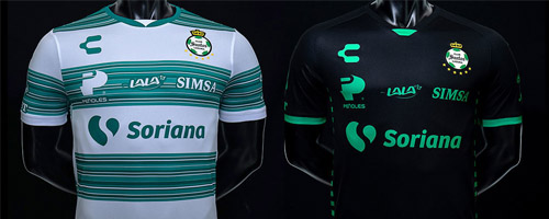 camiseta de futbol Santos Laguna barata