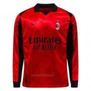 Camiseta AC Milan Cuarto Manga Larga 2025-2026
