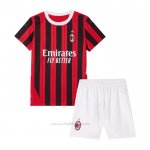 Camiseta AC Milan Primera Nino 2024-2025