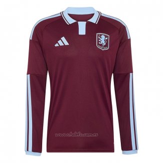 Camiseta Aston Villa Primera Manga Larga 2026-2027