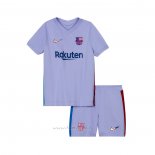 Camiseta Barcelona Segunda Nino 2021-2022