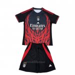 Camiseta Benfica Special Nino 2025-2026 Negro Rojo