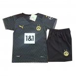 Camiseta Borussia Dortmund Segunda Nino 2021-2022