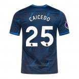 Camiseta Chelsea Jugador Caicedo Segunda 2023-2024