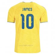 Camiseta Colombia Jugador James Rodriguez Primera 2026
