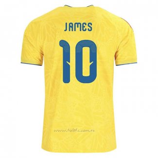 Camiseta Colombia Jugador James Rodriguez Primera 2026