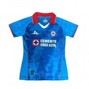Camiseta Cruz Azul Cup Primera Mujer 2025-2026