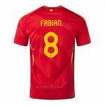 Camiseta Espana Jugador Fabian Primera 2024