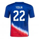 Camiseta Estados Unidos Jugador Yedlin Segunda 2024
