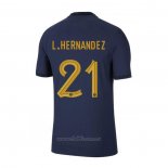Camiseta Francia Jugador L.Hernandez Primera 2022