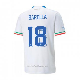 Camiseta Italia Jugador Barella Segunda 2022