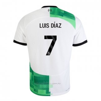 Camiseta Liverpool Jugador Luis Diaz Segunda 2023-2024