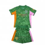 Camiseta Manchester City Portero Nino 2025-2026 Verde