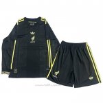 Camiseta Mexico Special Manga Larga Nino 2025 Negro