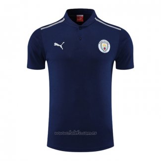 Camiseta Polo del Manchester City 2022-2023 Azul Marino