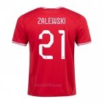 Camiseta Polonia Jugador Zalewski Segunda 2022