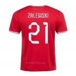 Camiseta Polonia Jugador Zalewski Segunda 2022