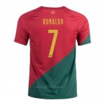 Camiseta Portugal Jugador Ronaldo Primera 2022