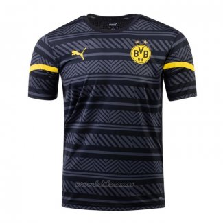 Camiseta Pre Partido del Borussia Dortmund 2022 Negro