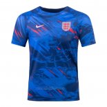 Camiseta Pre Partido del Inglaterra 2022 Azul