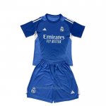 Camiseta Real Madrid Portero Nino 2025-2026 Azul