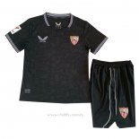 Camiseta Sevilla Portero Nino 2023-2024 Negro