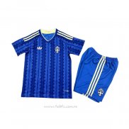 Camiseta Suecia Segunda Nino 2026