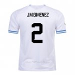 Camiseta Uruguay Jugador J.M.Gimenez Segunda 2022