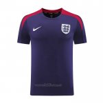 Camiseta de Entrenamiento Inglaterra 2024-2025 Purpura