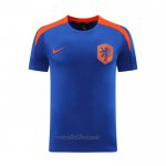Camiseta de Entrenamiento Paises Bajos 2024-2025 Azul