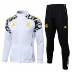 Chandal de Chaqueta del Real Madrid Nino 2025-2026 Blanco