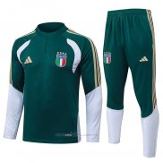 Chandal de Sudadera del Italia 2025-2026 Verde