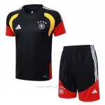 Chandal del Alemania Manga Corta 2025-2026 Negro - Pantalon Corto