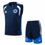 Chandal del Cruzeiro Sin Mangas 2025-2026 Azul