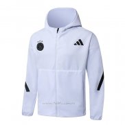 Chaqueta con Capucha del Ajax 2025-2026 Blanco