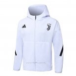 Chaqueta con Capucha del Juventus 2025-2026 Blanco