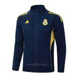Chaqueta del Real Madrid 2025-2026 Azul Amarillo