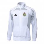 Chaqueta del Real Madrid 2025-2026 Blanco Gris