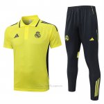 Conjunto Polo del Real Madrid 2025-2026 Amarillo