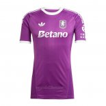 Camiseta Aston Villa Portero 2025-2026 Purpura Tailandia