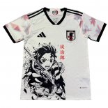 Camiseta Japon Anime Attack On Titan 2024-2025 Blanco Tailandia