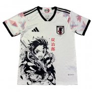 Camiseta Japon Anime Attack On Titan 2024-2025 Blanco Tailandia