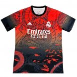 Camiseta Real Madrid Dragon 2024-2025 Rojo Tailandia