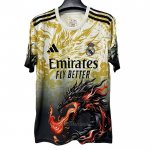 Camiseta Real Madrid Dragon 2025-2026 Amarillo Tailandia