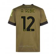 Camiseta AC Milan Jugador A.Rebic Tercera 2022-2023