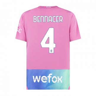 Camiseta AC Milan Jugador Bennacer Tercera 2023-2024