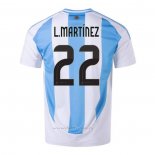Camiseta Argentina Jugador L.Martinez Primera 2024