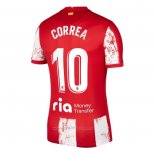 Camiseta Atletico Madrid Jugador Correa Primera 2021-2022